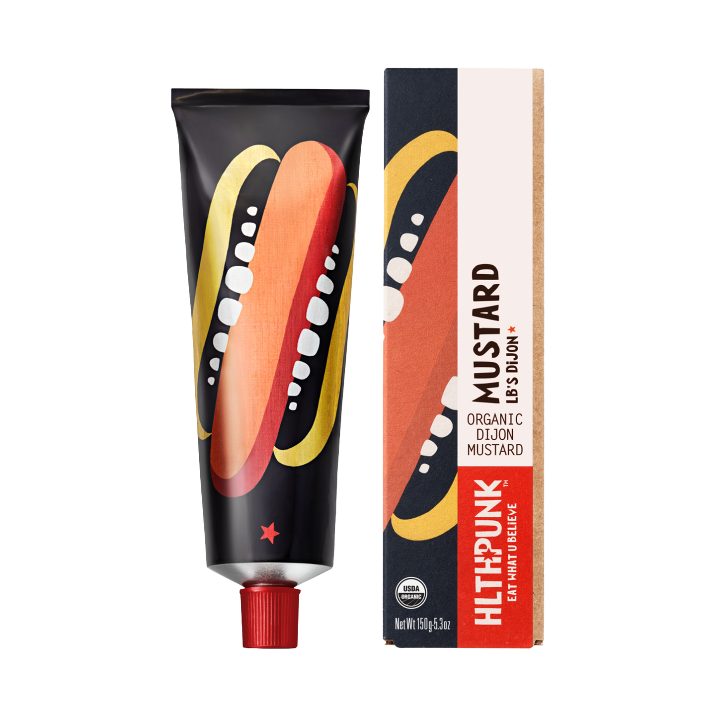 Hot Dijon Mustard, 5.3oz (150gm)
