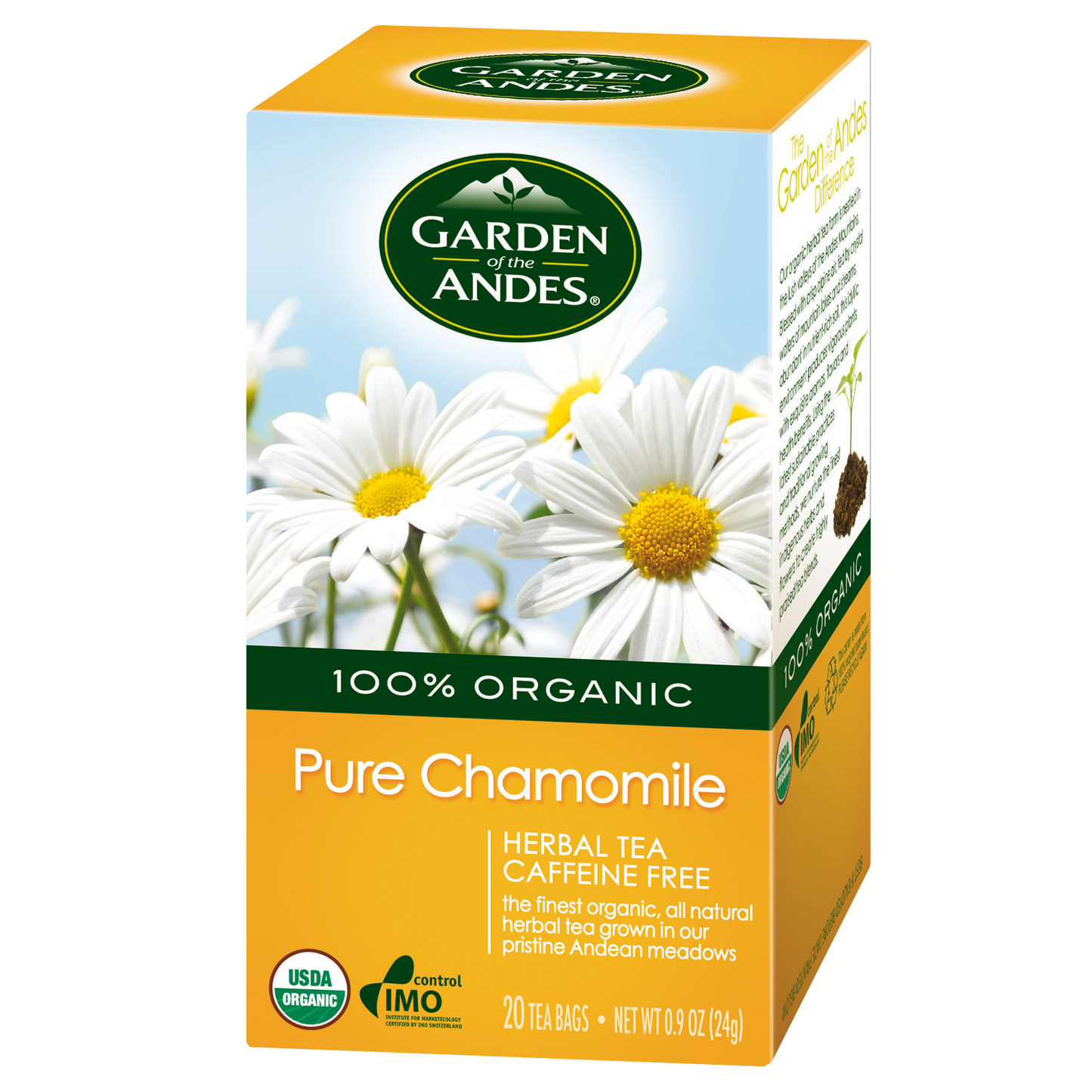 Chamomile Organic Tea, 20 bags/box
