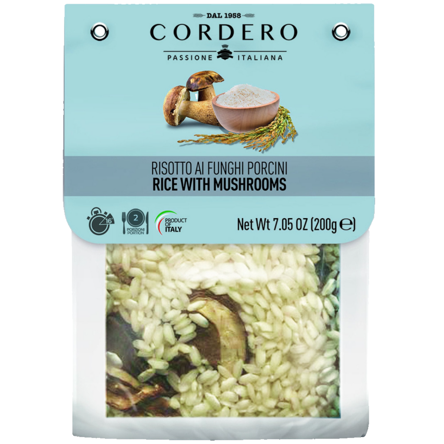 Porcini Mushroom Risotto, 7.05oz (200gm)