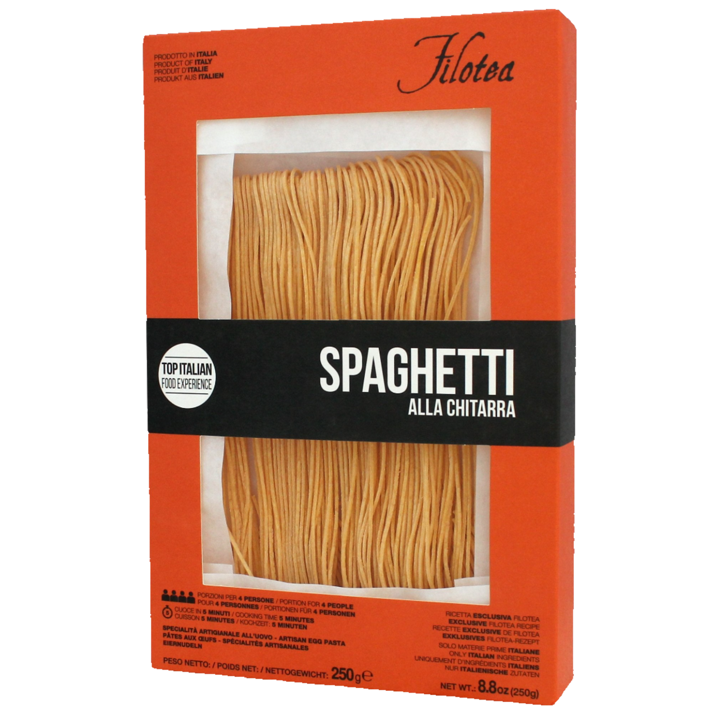 Spaghetti alla Chitarra Egg Pasta, 8.8oz (250gm)