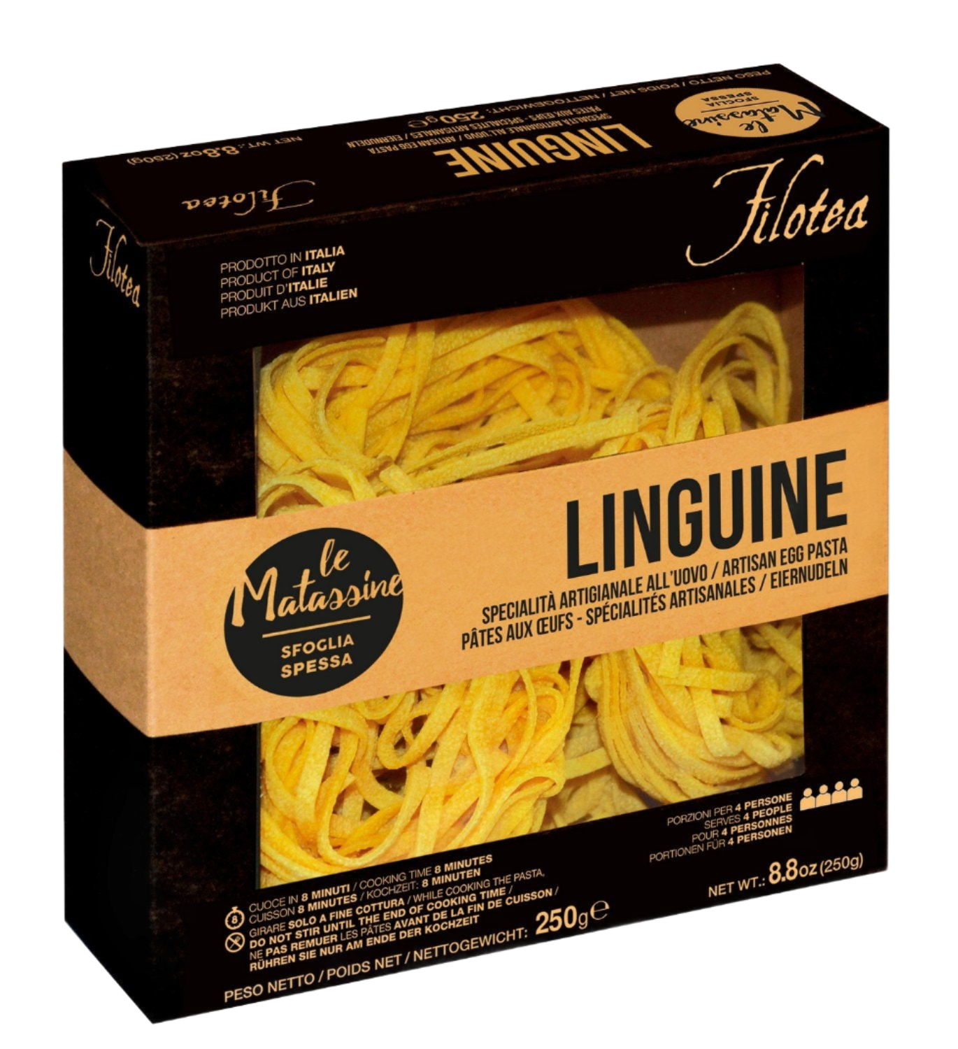 Linguine Nests Egg Pasta, 8.8oz (250gm)