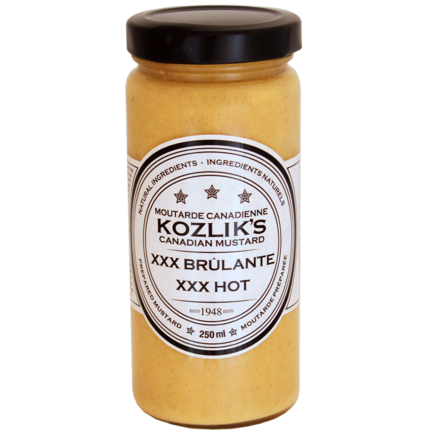 XXX Hot Mustard, 8oz (227gm)
