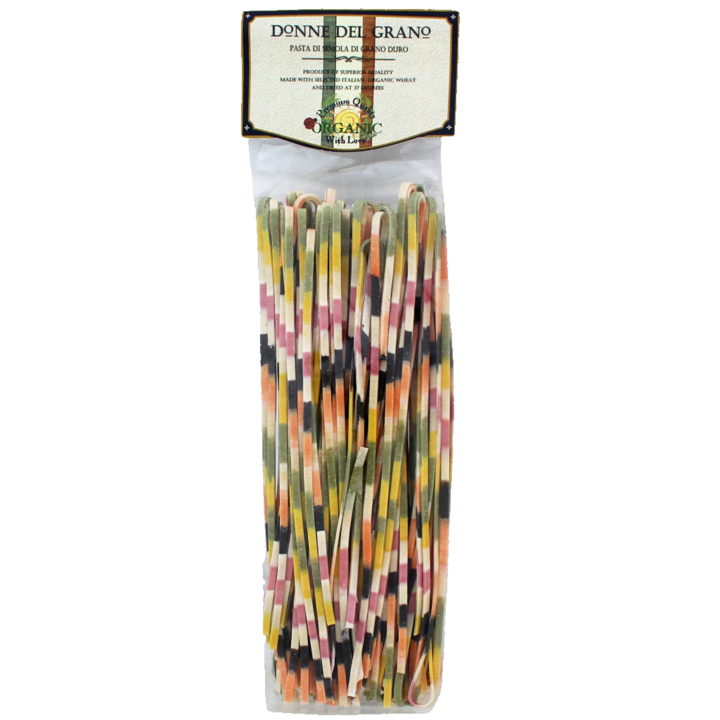 Organic Linguine Mare Colored Pasta, 8.8oz (250gm)