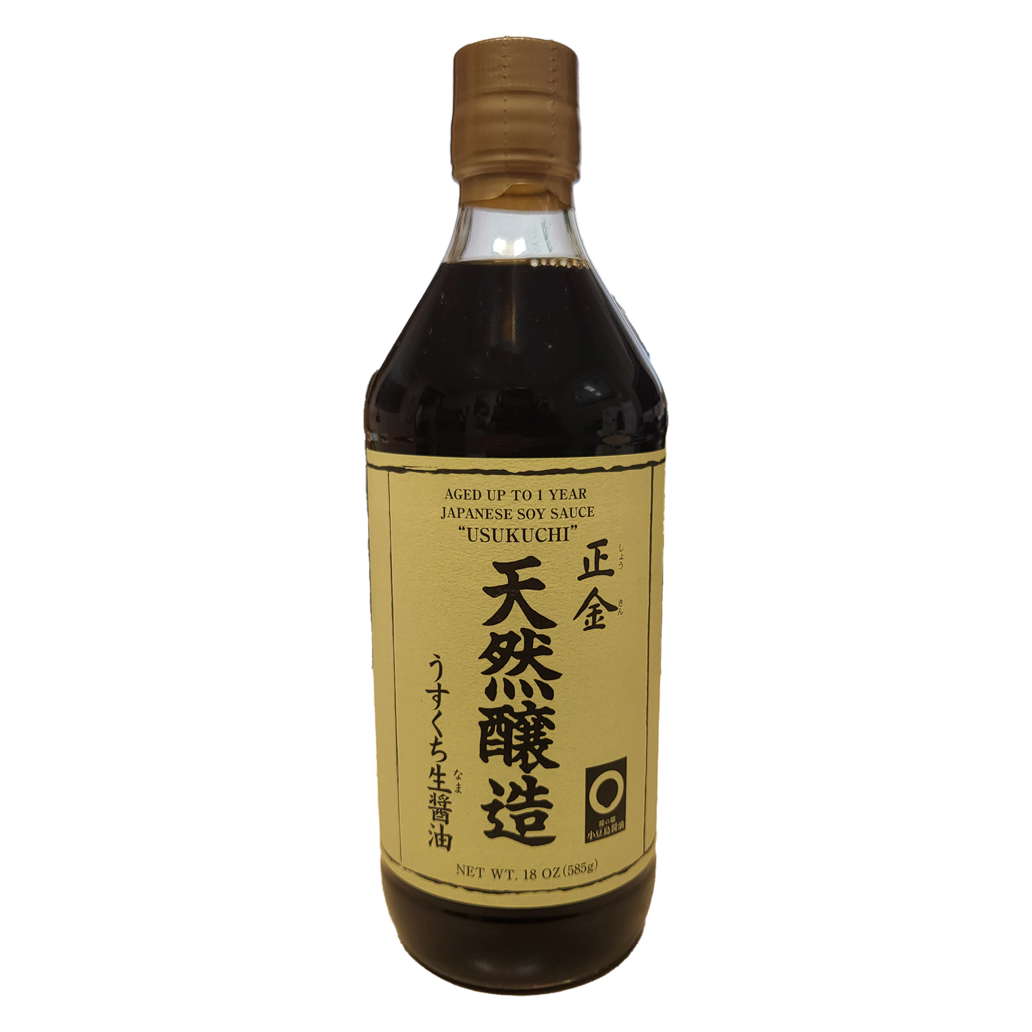 Soy Sauce aged up to 1yr (Usukuchi) - 16.9oz (500ml)