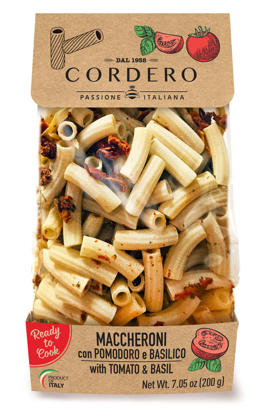 "Cordero" Maccheroni w/ Tomato & Basil - 7.05oz (200gm)