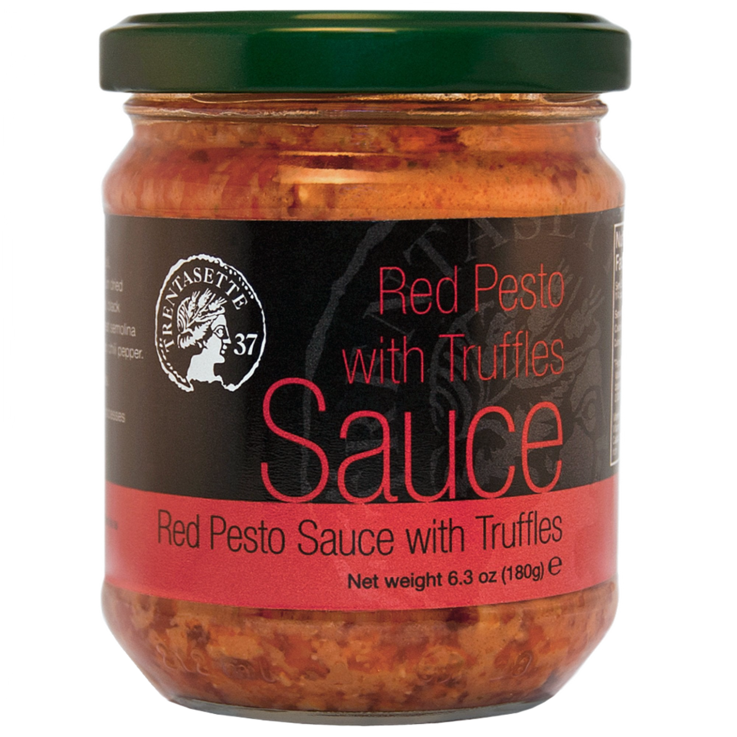 Red Pesto Sauce with Truffles, 6.35oz (180 gm)
