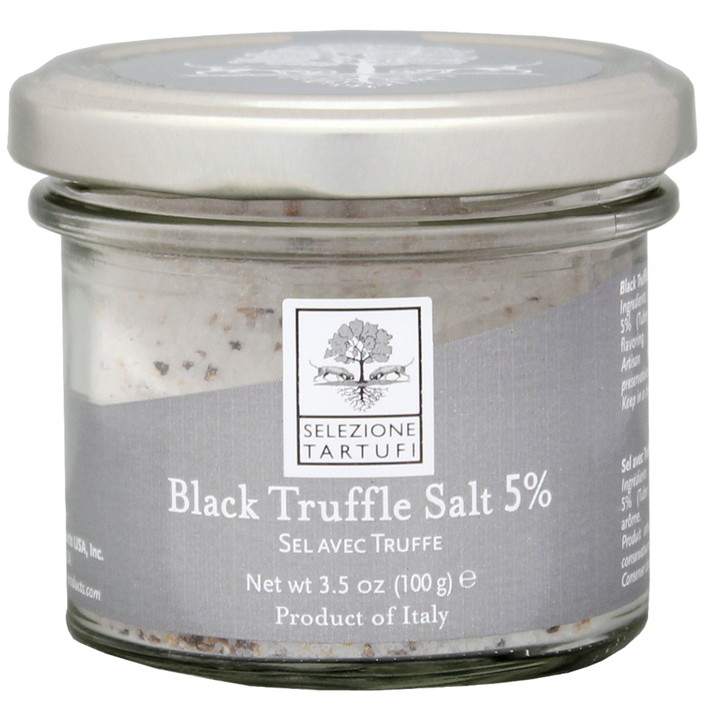 Black Truffle Salt 5% Truffle, 3.5oz (100gm)