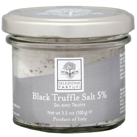 Black Truffle Salt 5% Truffle, 3.5oz (100gm)