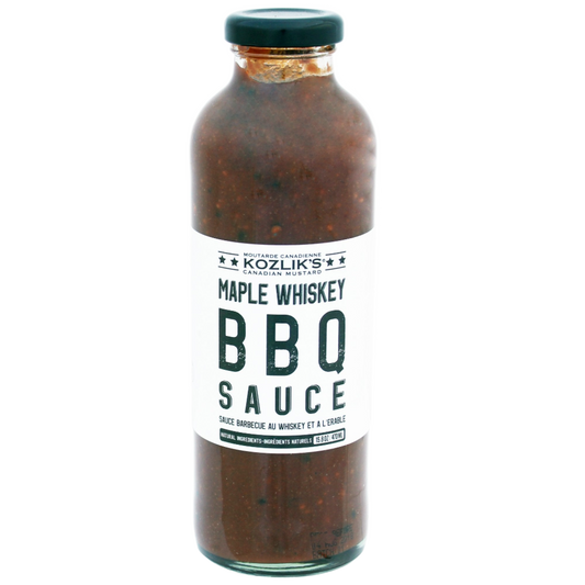 Maple Whisky BBQ Sauce, 15.8oz (470ml)