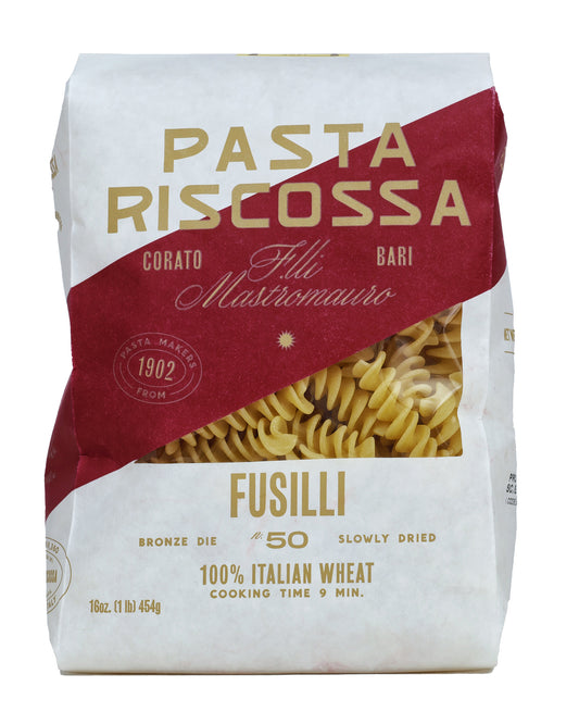 Riscossa Fusilli 100% Italian Wheat