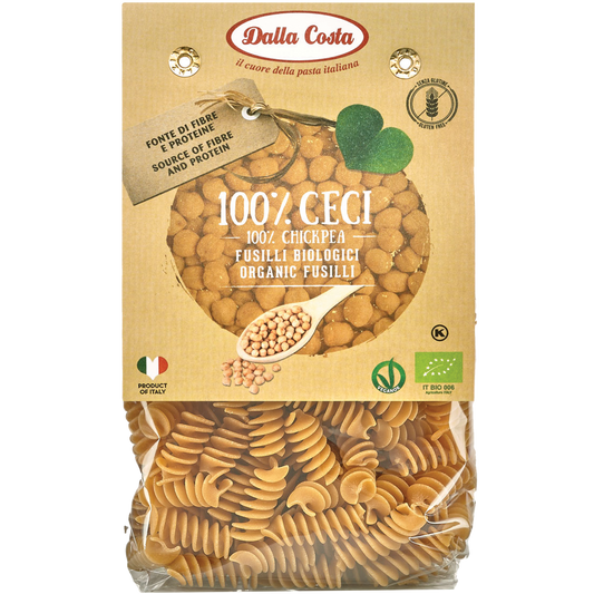 Chickpeas Fusilli Gluten Free Pasta, 8.8oz (250gm)