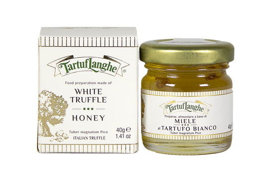 Acacia Honey w/ White Truffle Slices (T.magnatum Pico) - 1.41oz (40g)