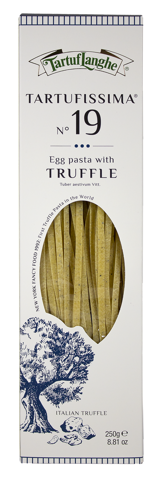 Tartufissima N° 19 - Handmade Truffle Tagliatelle (7% - T.aestivum) - 8.81oz (250g)