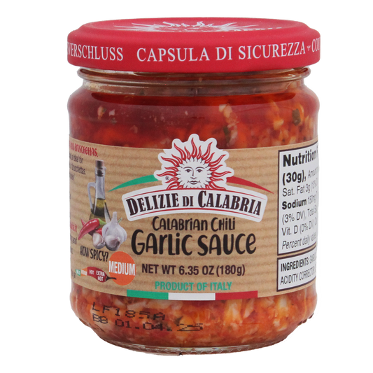 Calabrian Chili Garlic Sauce - 6.35oz (180gm)